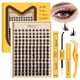 thumbnail image 1 of Kit de pestañas Fairy Lash Clusters QUEWEL de manga con Bond & Seal, 1 of 9