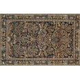 thumbnail image 1 of Ahgly Company Machine Washable Indoor Rectangle Traditional Dark Almond Brown Area Rugs, 5' x 7', 1 of 7