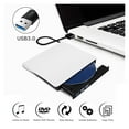 thumbnail image 3 of Lecteur Optique Portable USB 3.0 DVD-ROM, Lecteur de Disque CD-ROM Externe, PC de Bureau, Ordinateur Portable, Tablette, Promotion Lecteur DVD, Facile à Installer, 3 of 7