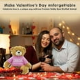 thumbnail image 6 of Made By Alien’s Realistic Stuffed Animals Soft Plush Toy- 12 Inch Personalized Gift for Birthday, Valentine’s day (Beige Teddy Bear Pink Shirt), 6 of 6