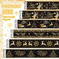 thumbnail image 2 of Cinta decorativa Yuxung, 6 rollos, 4,5 m, color negro champán, alambrada, 2 of 7