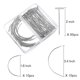 thumbnail image 2 of unbranded 70Ud Alfileres T De Metal Para Con Para Transporte Seguro, 2 of 7