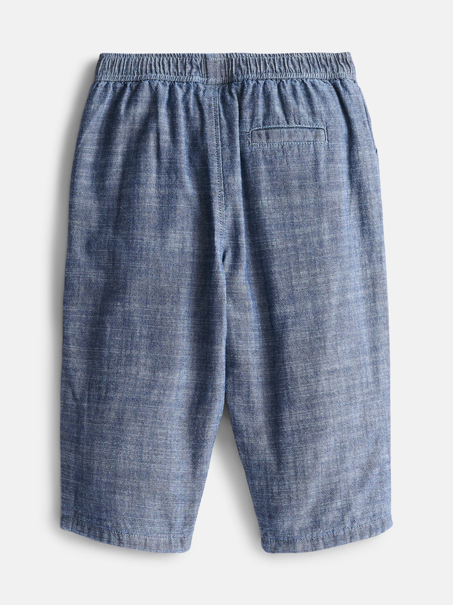 Wonder Nation Baby Boys Lined Chambray Pants, Sizes 0-24M