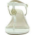 thumbnail image 2 of Charter Club Womens Palerrmo Thong Ankle Strap Wedge Sandals, 2 of 3