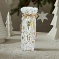 thumbnail image 6 of Naxoaeo Wine Christmas Bag，Wine Bottle Gift Bag with Drawstring, Reusable Wine Bottle Covers for Xmas Christmas Wedding Birthday Holiday Party Decoration, 6 of 6