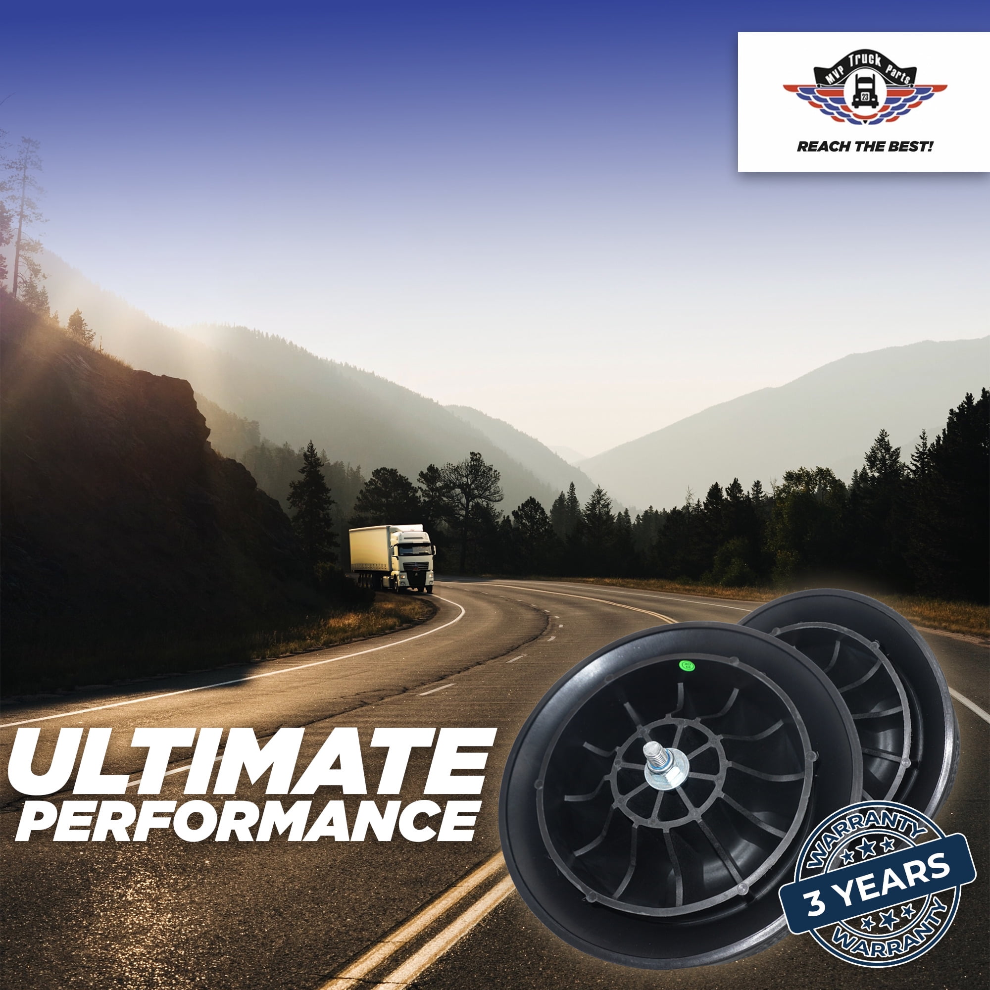 Airsprings for Trailer Replaces Firestone W01-358-9978