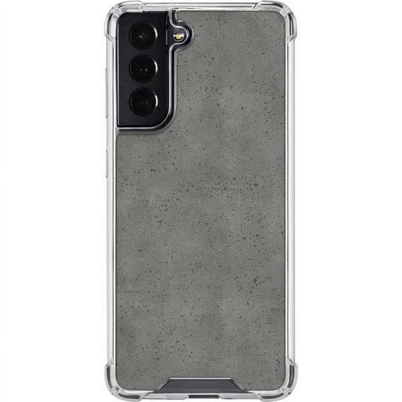 Skinit Concrete Speckle Grey Concrete Galaxy S22 Clear Case