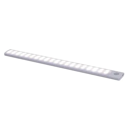 

1pc 30cm LED Motion Sensing Closet Lights Dimmable Rechargeable LED Under Cabinet Lights Magnetic Under Counter Wireless Lighting For Wardrobe Cupboard Stairs Pantry 11.8‘‘x1.38‘‘x0