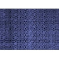 thumbnail image 1 of Ahgly Company Machine Washable Indoor Rectangle Abstract Blue Modern Area Rugs, 2' x 4', 1 of 4