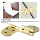 thumbnail image 3 of Bisagra de bandeja abatible para muebles de mesa plegable para máquina de coser con borde redondo de Metal y cobre de 80x30mm, 3 of 8