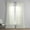 Borla Off-White, variant on Avignon Vine Patterned Faux Linen Sheer Curtain (1 Panel), Avignon Vine, 50W X 108L