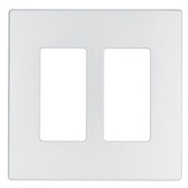 Cooper Wiring PJ262W 2-Gang Unbreakable Decorator Plate, White