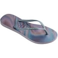 thumbnail image 3 of Havaianas Women's Slim Iridescent Flip Flop Sandals, Quiet Lilac, Size 9/10, 3 of 5