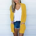 thumbnail image 2 of Cardigan For Women Plus Size With Pockets Cardigan Fall Open Front Cardigan With Pockets Lightweight Cardigan Sweater, 2 of 9