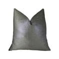 thumbnail image 1 of Plutus PBRAZ394-1818-DP Coussin de Luxe en Lin Gris Canon Fait Main, 18 x 18 Po., 1 of 3