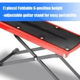 thumbnail image 3 of YongCo Ergonomic Guitar Playing Footrest 6 Custom Heights Collapsible Steel Structure Anti Tip Rubber Pads Compact able Design, 3 of 12