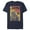 Navy Blue, variant on Men's Marvel Eternals Heroes Comic Book Cover Graphic Tee Royal Blue 3X Large