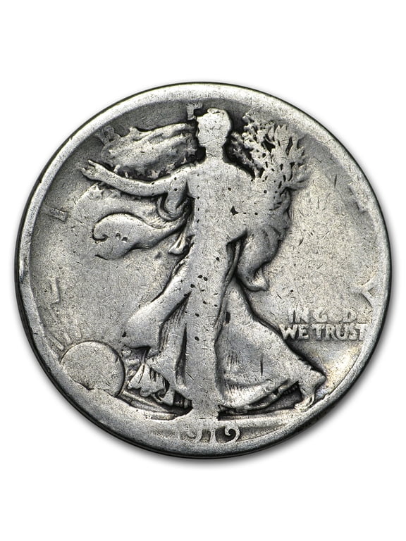 Collectible 1919 Walking Liberty Half Dollar AG