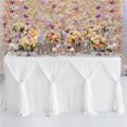 thumbnail image 3 of Stripe Style Table Skirt for Round Rectangle Table Baby Showers Birthday Party Wedding Decor, 3 of 8