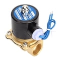 thumbnail image 1 of M Buder Válvula Solenoide Eléctrica Normalmente Cerrada de Latón 110V 2W para Control de Flujo de Agua y Gas, Uso Industrial y Doméstico, Eficiencia y Seguridad (16mm, 1/2 Pulgada), 1 of 9