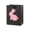 thumbnail image 2 of NWOKYZGH 6 Pcs Easter Gift Bags Bunny Paper Treat Bags with Pink Bow Ribbon and Handles Happy Easter Party Favor Tote for Girls Business Birthday Party Favors, 2 of 6