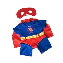 Plush Gear Atomic Hero Costume for Plush Toys 14"-18" Superhero Dress-Up Outfit for Kids