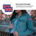 thumbnail image 3 of EeaseCA 2pcs DIY Flag Patches Embroidered National Flag Applique Adhesive Clothes Patches, 3 of 7