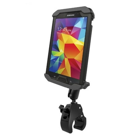 Large Tough Claw Rail Handlebar Mount fits Samsung Galaxy Tab 4 7.0 with Otterbox Defender Case & 7