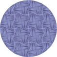 thumbnail image 1 of Ahgly Company Machine Washable Indoor Round Transitional Slate Blue Area Rugs, 7' Round, 1 of 7