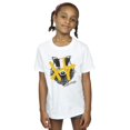 thumbnail image 2 of Harry Potter Girls Hufflepuff Pop Spray Cotton T-Shirt, 2 of 3