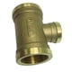 thumbnail image 2 of Rosca en T Adaptador de conector de latón completo Accesorios de tubería Piezas Adaptador de plomería DN15 x DN25 Cola Adaptador de rosca de latón de 3 vías, 2 of 8