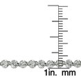 thumbnail image 3 of Cubic Zirconia Sterling Silver Tennis Bracelet, 3 of 3