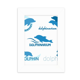 thumbnail image 1 of Blue Ocean Dolphin biología Marco de Fotos de escritorio imagen Blanco Pintura arte 5x7 pulgadas, 1 of 4