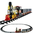 thumbnail image 5 of 20pc Black and Red Battery Operated Classic Train Set 12", 5 of 9