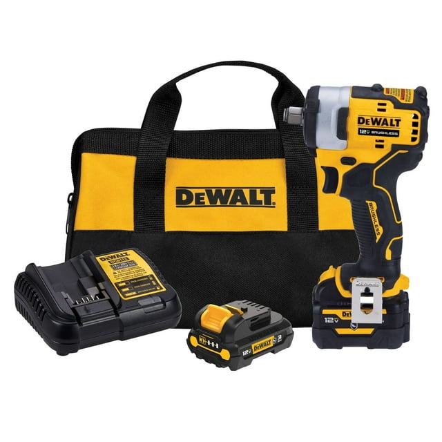 Llave de impacto inalámbrica DEWALT DCF901GJ1G1 XTREME 12V MAX*