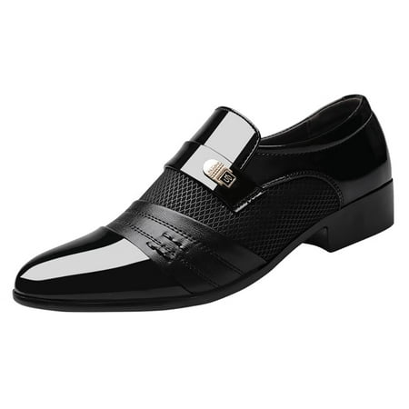 Tangnade Casual Shoes Shoes Shoe Male Suit Business Men Comfortable Leather Wedding Casual Shoes Mens Leather Shoes