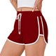 thumbnail image 1 of Correr Pantalones Cortos con Bolsillos Mujeres Deportes Casual Cordón Suelto Pantalones Cortos de Fitness, Pantalones de Bolsillo de Poliéster para Toda la Temporada, Lavado de Manos, 1 of 7