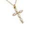 thumbnail image 3 of Collares para Mujer de Cruz Oro 18k con Zirconia Cúbica, LuckyLy Acero Inoxidable con Baño de Oro 18k, Cadena y Dije – Joyería ideal como Regalos para Mujer Navidad y Regalos para Mamá, Modelo blanco, 3 of 6