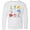 AA-White, variant on Inktastic Italian Wild Flower Chart Long Sleeve Youth T-Shirt