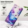 thumbnail image 4 of Decase For Samsung Galaxy S26+ Flip Case,Shockproof Wallet Cover with 3 Credit Card Slot,PU Leather Magnetic Closure Phone Cover with Lanyard,K, 4 of 10