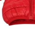 thumbnail image 6 of Baby Winter Hooded Down Jacket Puffer Jacket Coats Cute Bear Ears Light Puffer Coats for Toddler Infant, 6 of 8