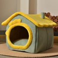 thumbnail image 2 of Cat and Dog villa four seasons universal warm closed high appearance level suitable for young cats and small dog pet supplies zhangmengya LED, 2 of 2