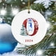 thumbnail image 4 of Coche Decoraciones de Navidad 2025 Nuevo 26 Carta de Navidad Muñeco de Nieve Colgante de Navidad - Colgante de Coche de Acrílico Santa Navidad Muñeco de Nieve Decoraciones, 4 of 5