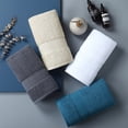 thumbnail image 5 of Washcloths for Bathroom-Hotel Set-Highly Absorbent Face Towels - Set of 2-40*80cm (Gray), 5 of 5