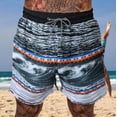 thumbnail image 2 of Pantalones cortos de playa con estampado de colores de verano a la moda para hombre Fridja  fhjkhfk457743, 2 of 8