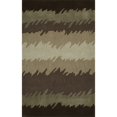 thumbnail image 2 of Addison Rugs Addison Zenith Bold Stripe Brown/Ivory Area Rug - 5'X7'6", 2 of 4