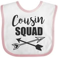 thumbnail image 3 of Inktastic Cousin Squad with Arrows Boys or Girls Baby Bib, 3 of 4