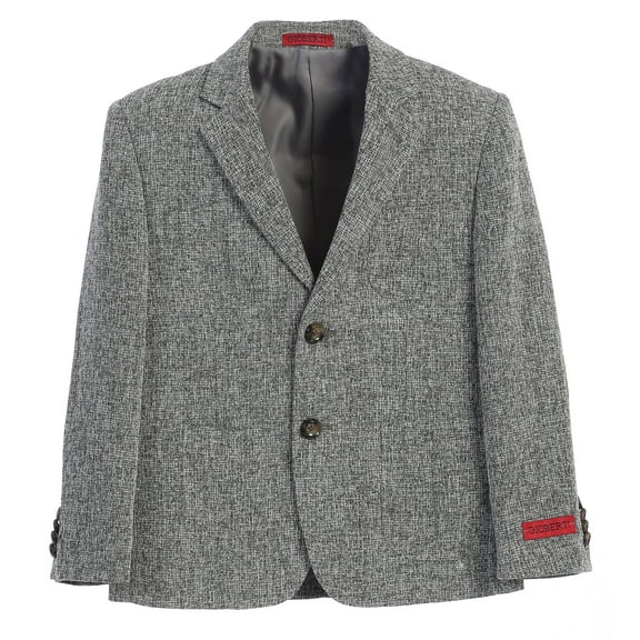 Gioberti Kids and Boys Lightweight Formal Tweed Blazer Jacket