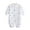 White, variant on Baby Boys Girls Onesie Footless Print Cotton Jumpsuit Playsuits Outfits Sleep And Play Pjs Sleepers Romper Pajamas Light Blue 9-12 Months