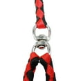 thumbnail image 2 of WHAMVOX Dog Chain for Outside Durable Nylon Red 1Set for Small Medium Dogs, 2 of 3